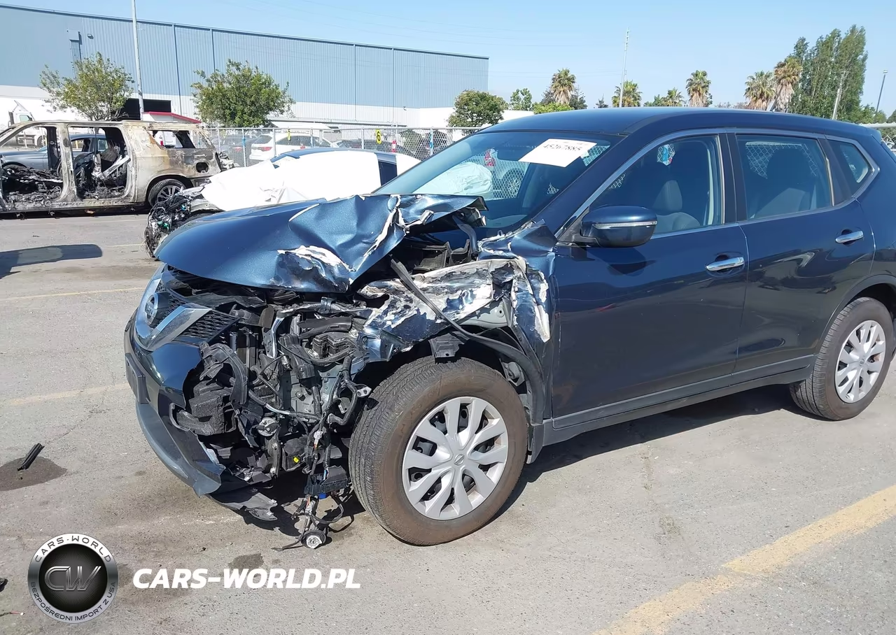 2015 Nissan Rogue S VIN:KNMAT2MV9FP564355 - 6