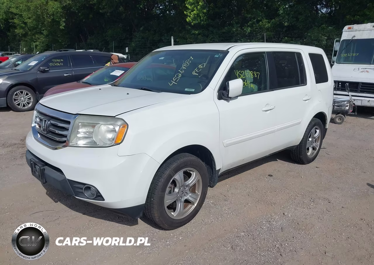 2013 Honda Pilot Ex VIN:5FNYF4H49DB044926 - 2