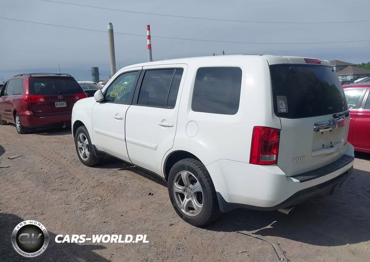 2013 Honda Pilot Ex VIN:5FNYF4H49DB044926 - 3