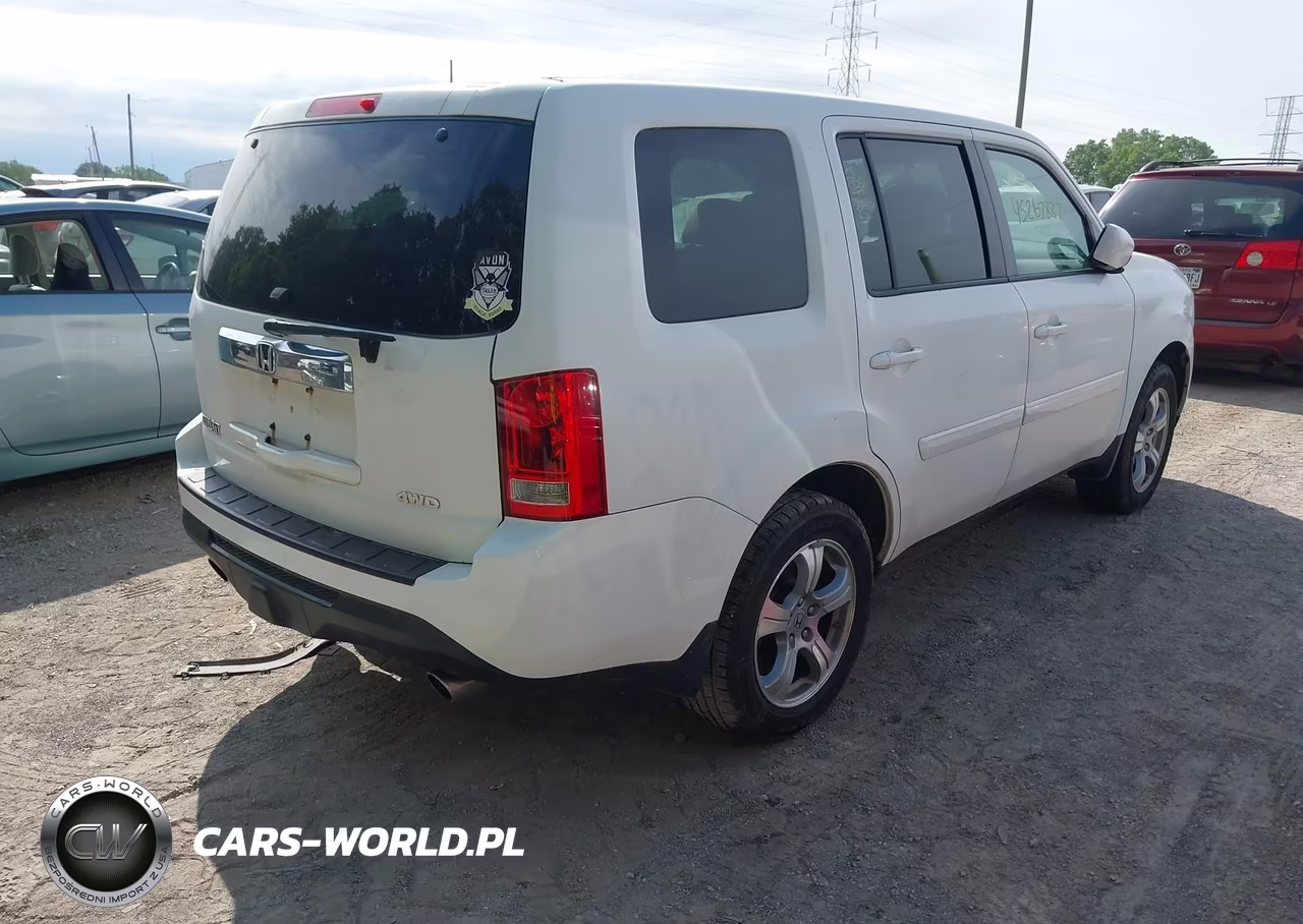 2013 Honda Pilot Ex VIN:5FNYF4H49DB044926 - 4