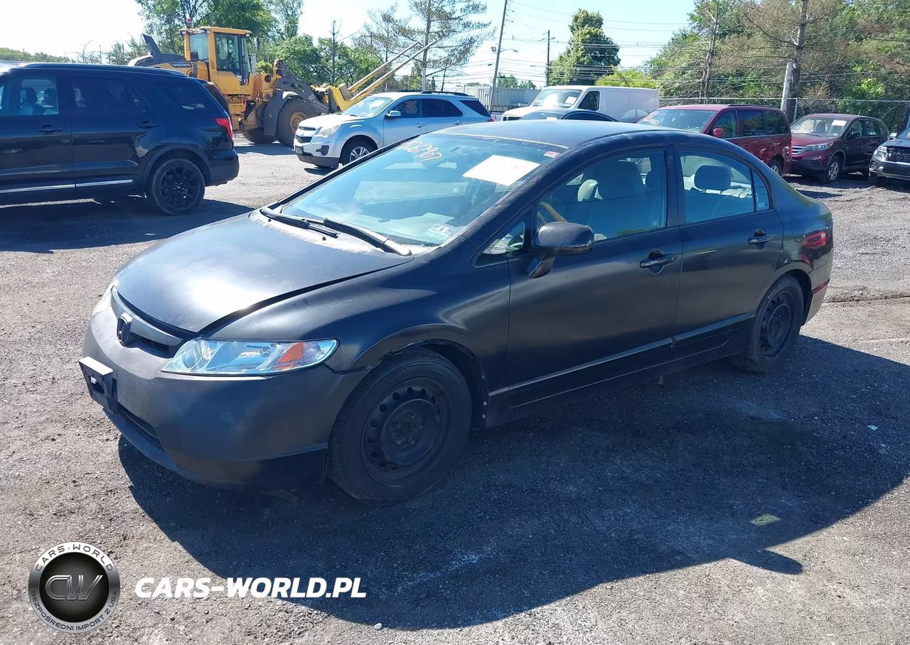 2007 Honda Civic Lx VIN:2HGFA16567H314064 - 2