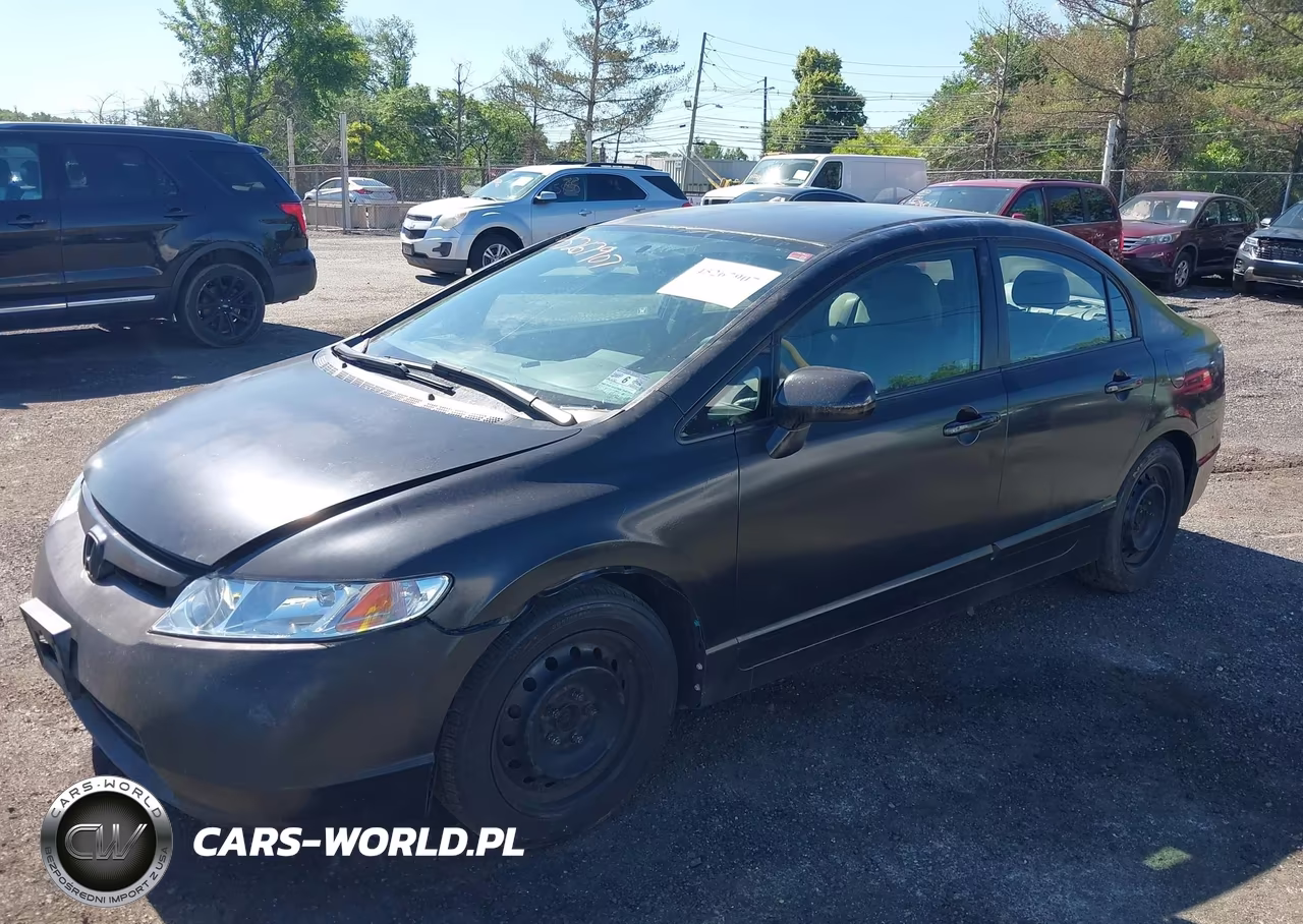 2007 Honda Civic Lx VIN:2HGFA16567H314064 - 6