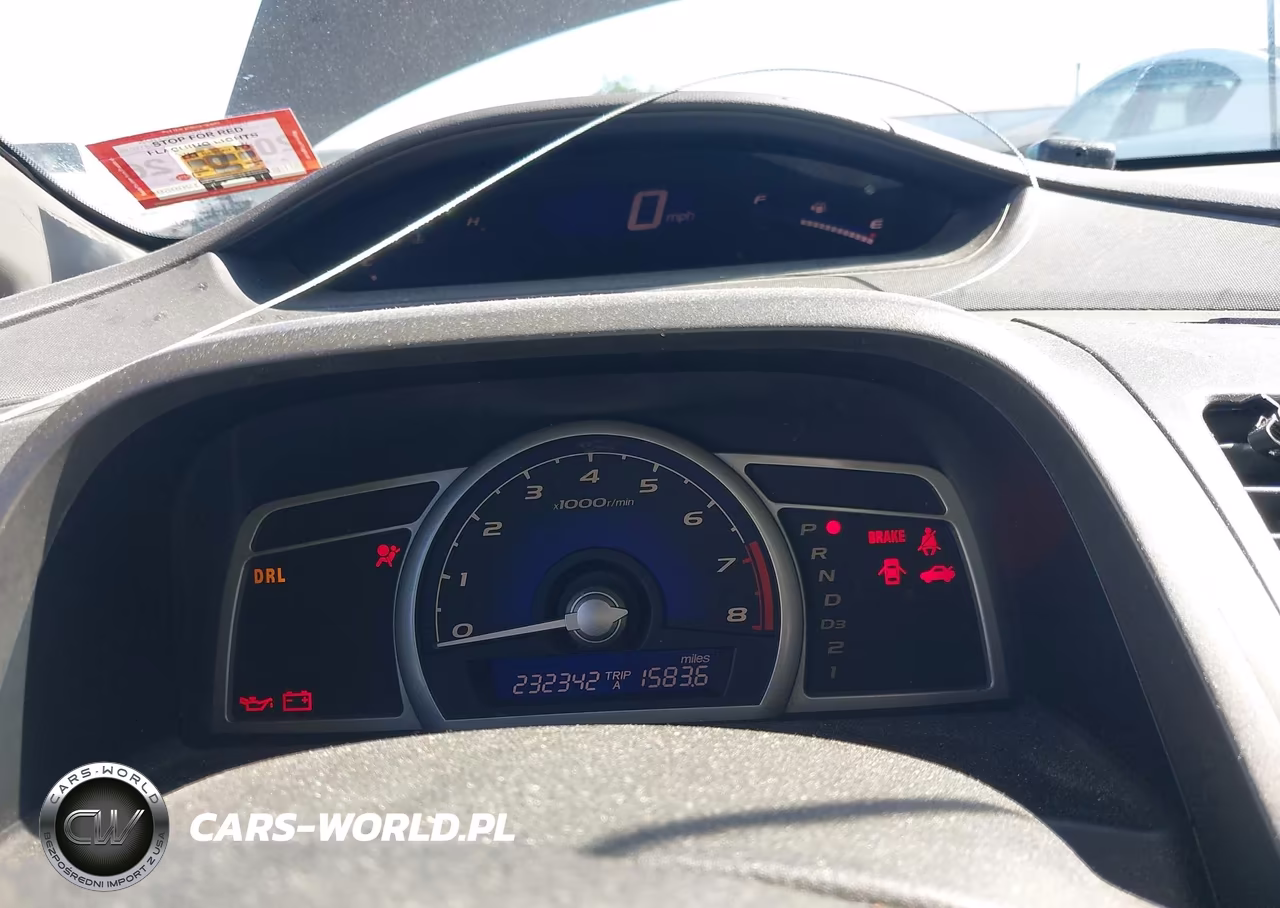2007 Honda Civic Lx VIN:2HGFA16567H314064 - 7