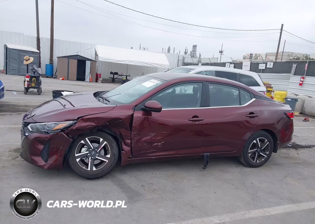 2025 Nissan Sentra Sv VIN:3N1AB8CVXSY419165 - 13