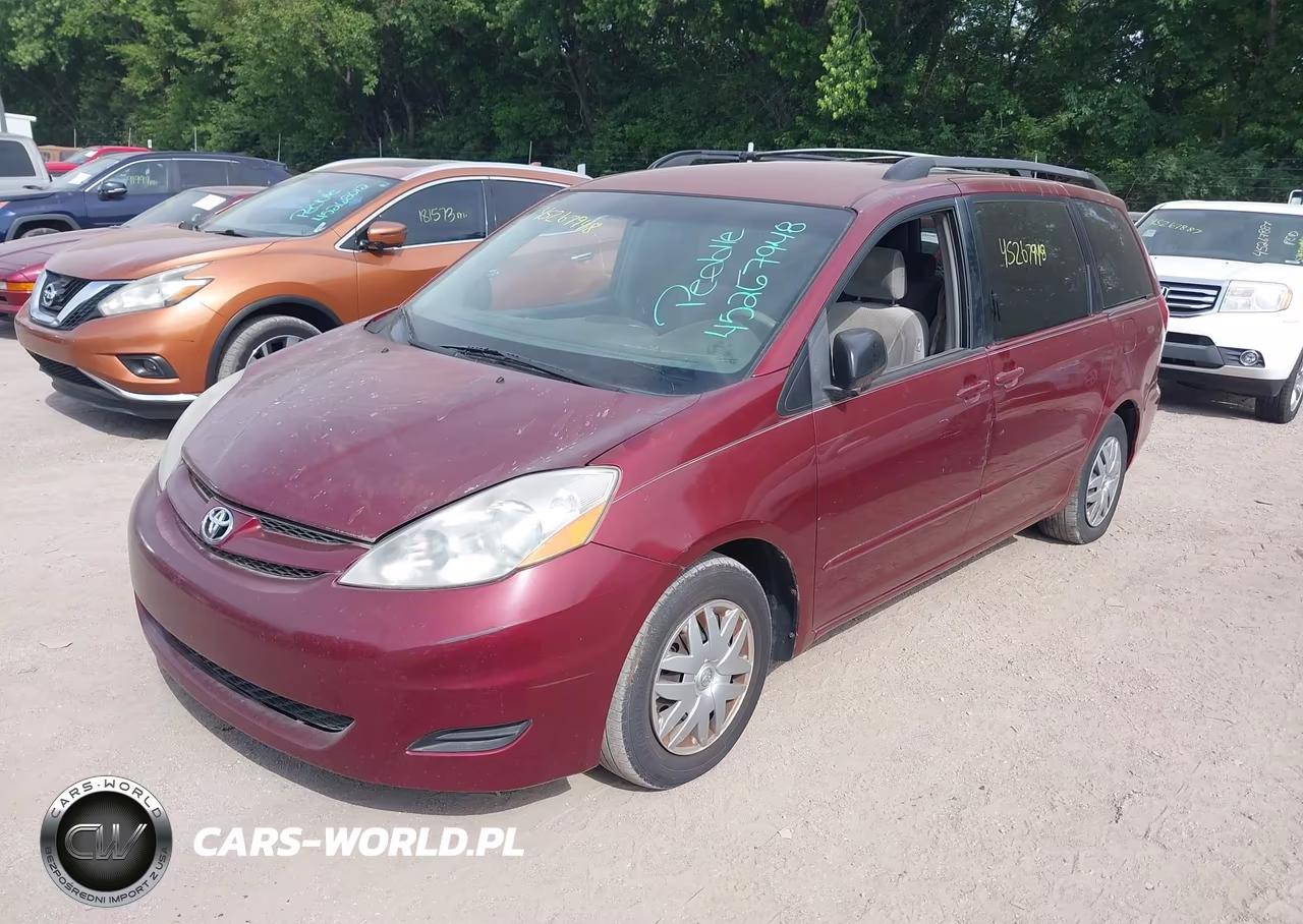 2008 Toyota Sienna Le VIN:5TDZK23C48S175539 - 2