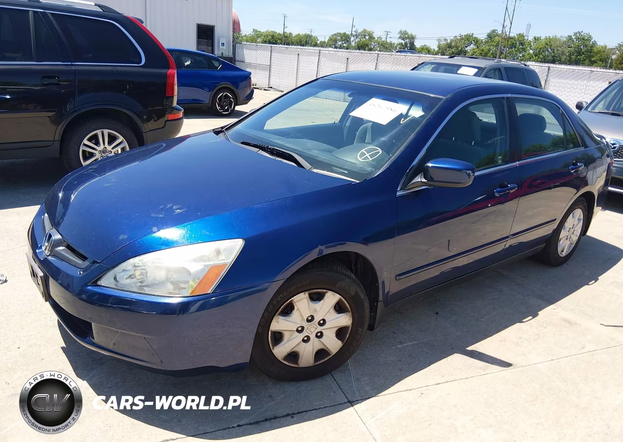 2003 Honda Accord 2.4 Lx VIN:1HGCM56343A124899 - 2