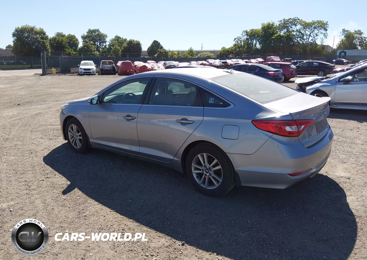 2015 Hyundai Sonata Eco VIN:5NPE24AA6FH143335 - 3