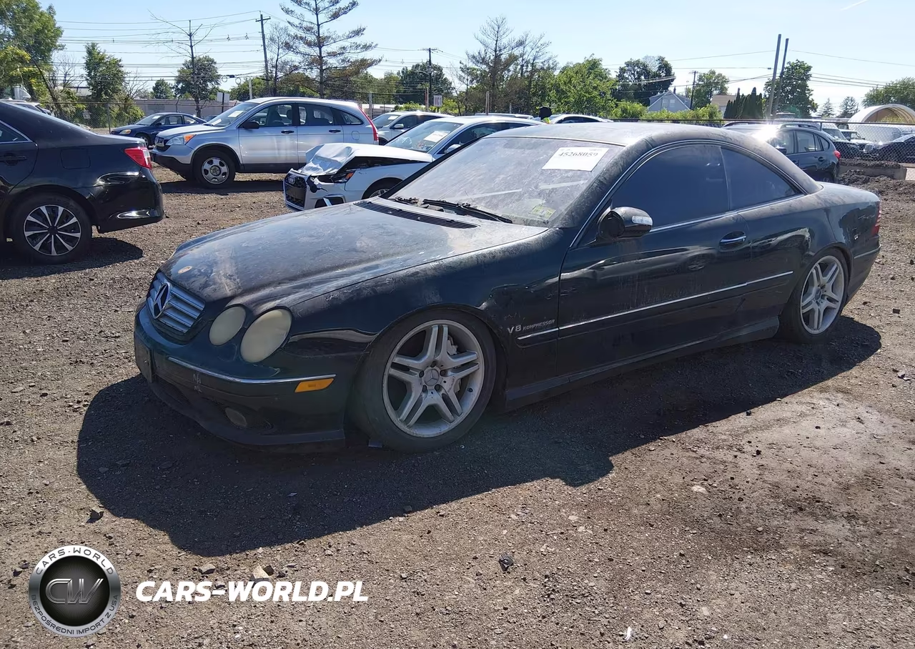 2003 Mercedes-Benz Cl 55 Amg VIN:WDBPJ74J23A036664 - 2