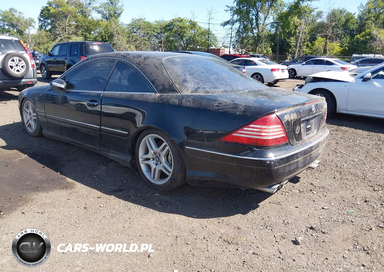 2003 Mercedes-Benz Cl 55 Amg VIN:WDBPJ74J23A036664 - 3