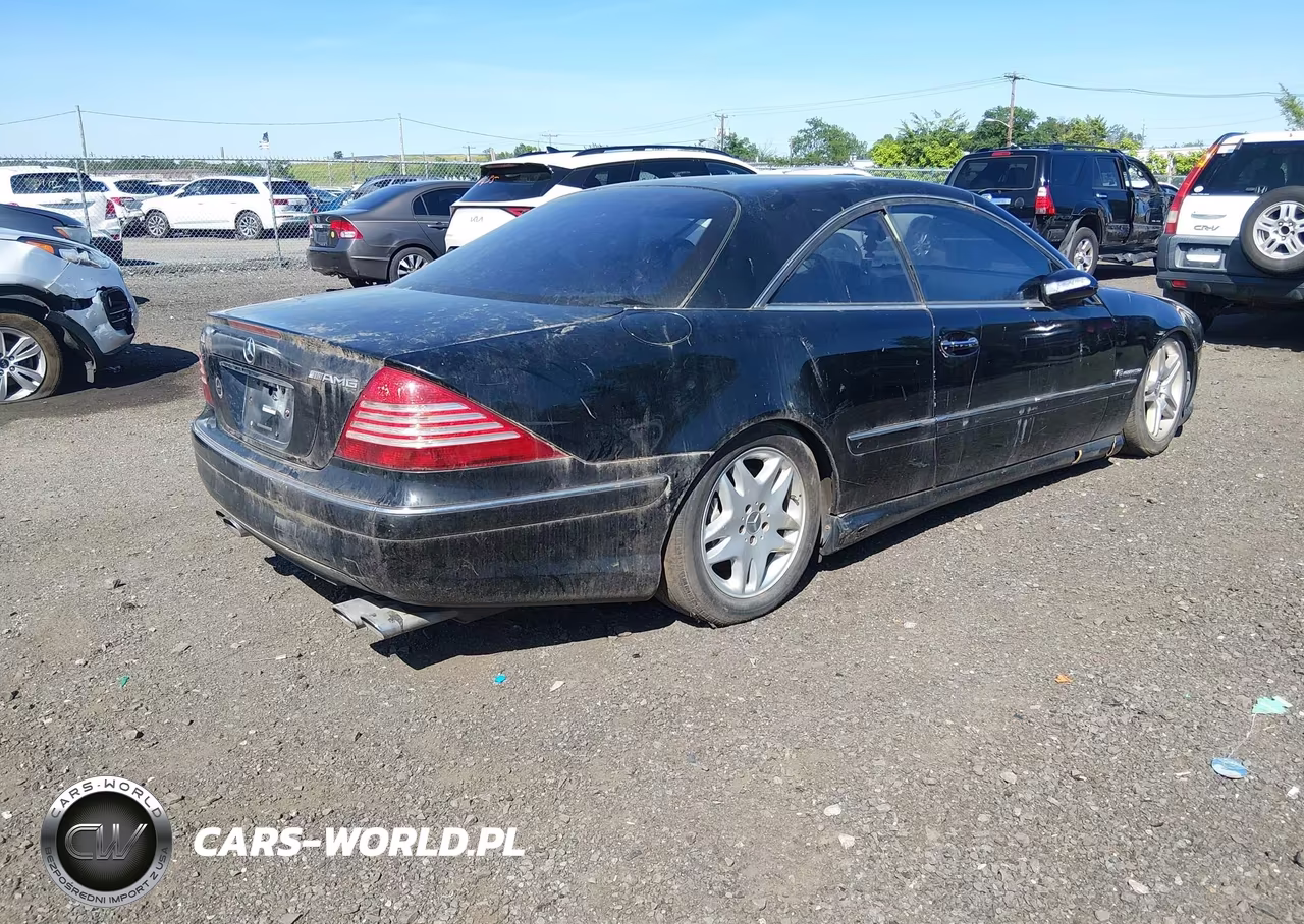 2003 Mercedes-Benz Cl 55 Amg VIN:WDBPJ74J23A036664 - 4