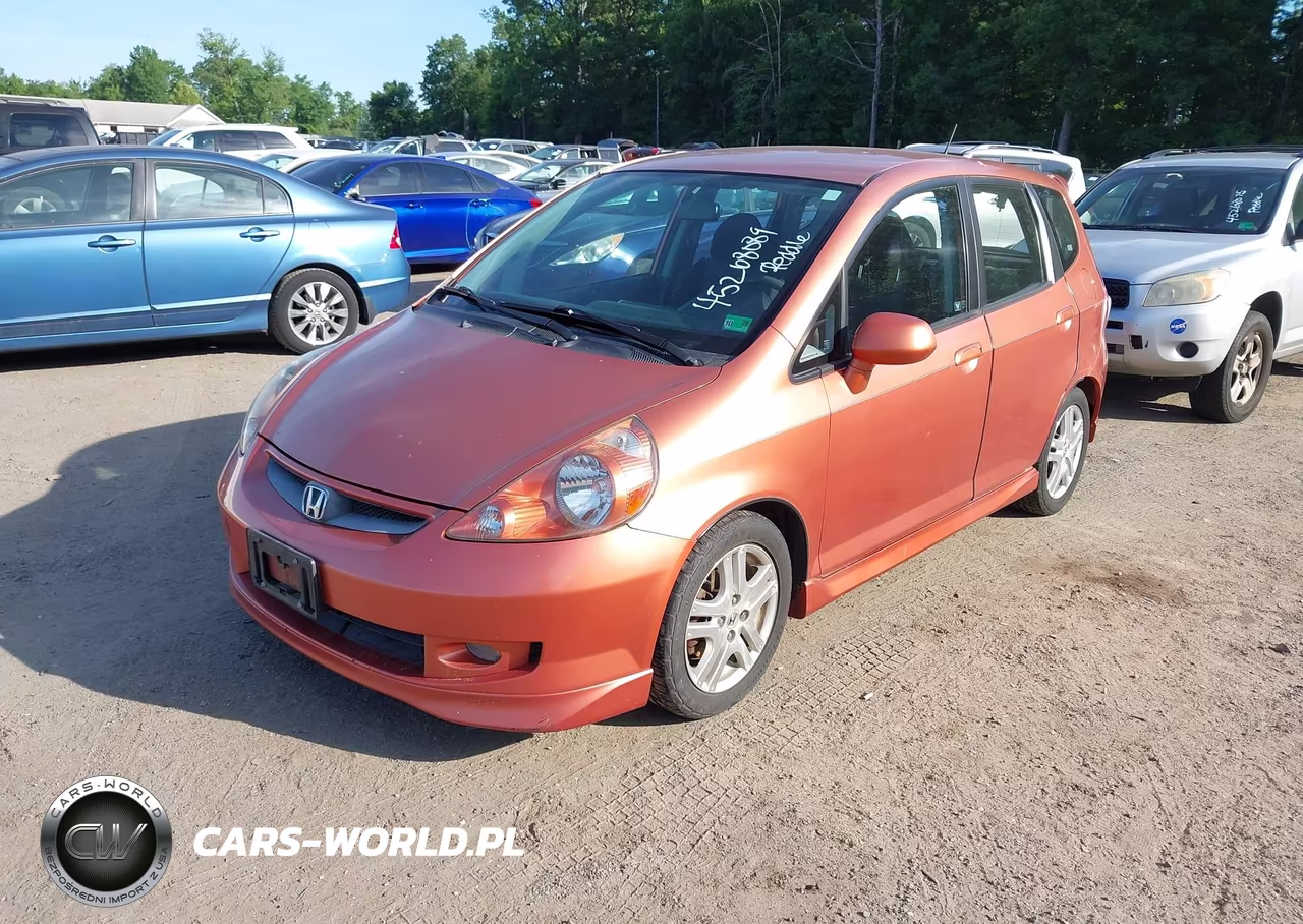 2008 Honda Fit Sport VIN:JHMGD38608S064700 - 2