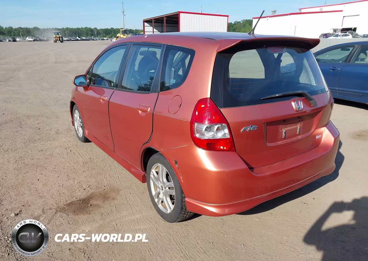 2008 Honda Fit Sport VIN:JHMGD38608S064700 - 3