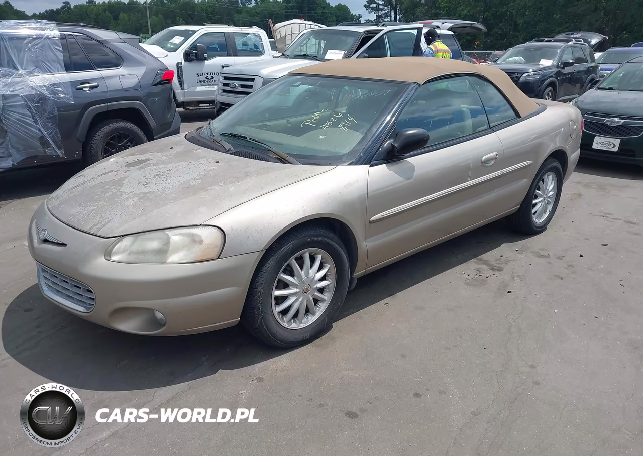 2002 Chrysler Sebring Lxi VIN:1C3EL55R62N194707 - 2