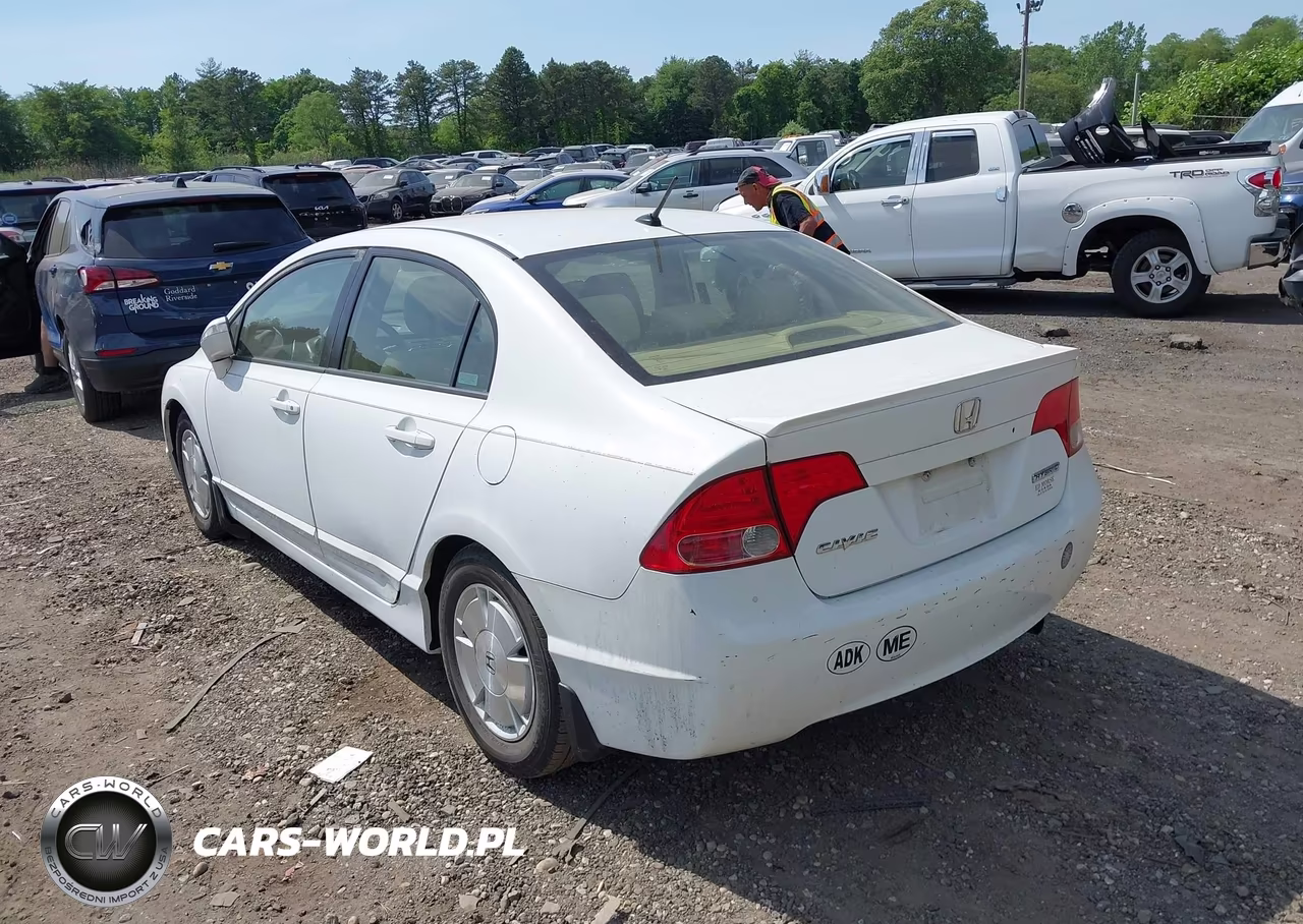 2007 Honda Civic Hybrid VIN:JHMFA36217S019249 - 3