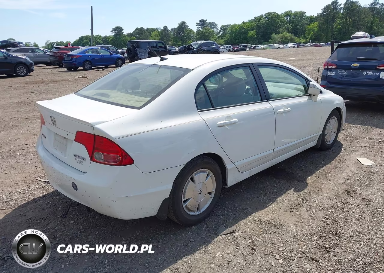 2007 Honda Civic Hybrid VIN:JHMFA36217S019249 - 4