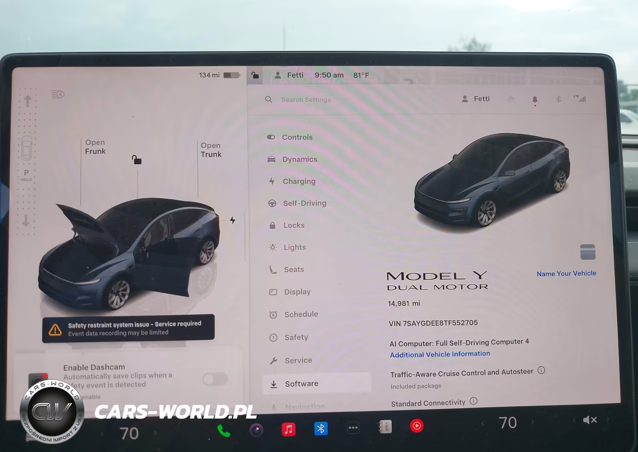 2026 Tesla Model Y All-Wheel Drive-Long Range Launch Series-Premium All-Wheel Drive VIN:7SAYGDEE8TF552705 - 7