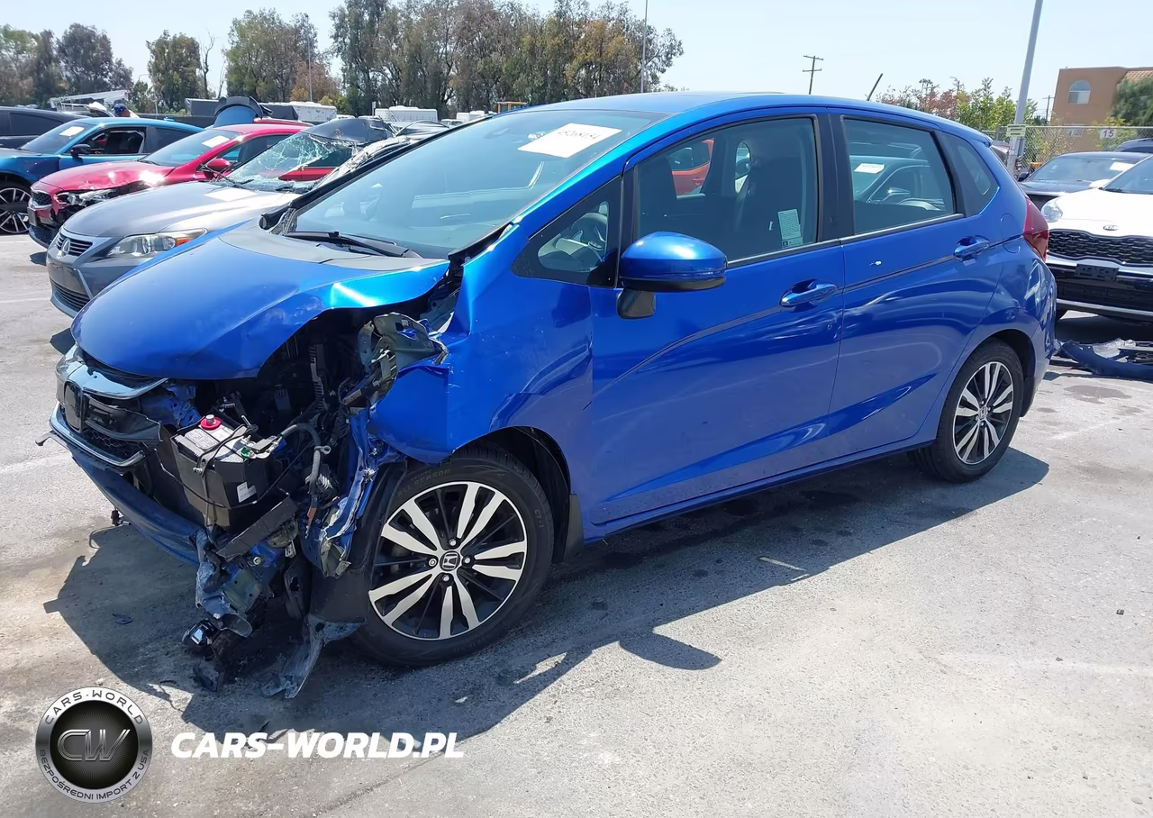 2019 Honda Fit Ex VIN:3HGGK5H88KM717781 - 2