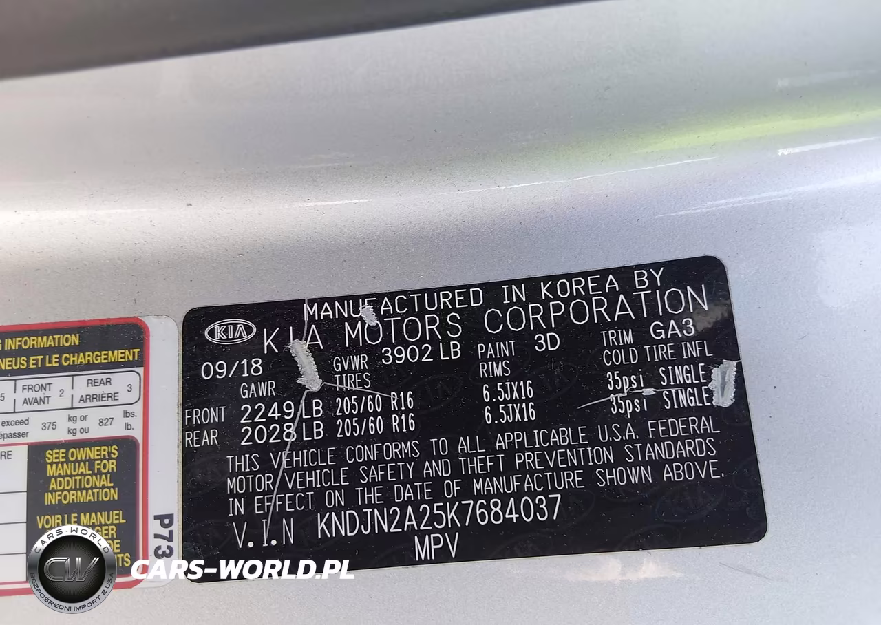 2019 Kia Soul VIN:KNDJN2A25K7684037 - 9