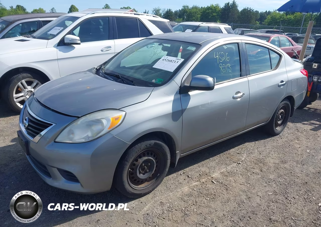 2014 Nissan Versa 1.6 Sv VIN:3N1CN7AP8EL867677 - 2