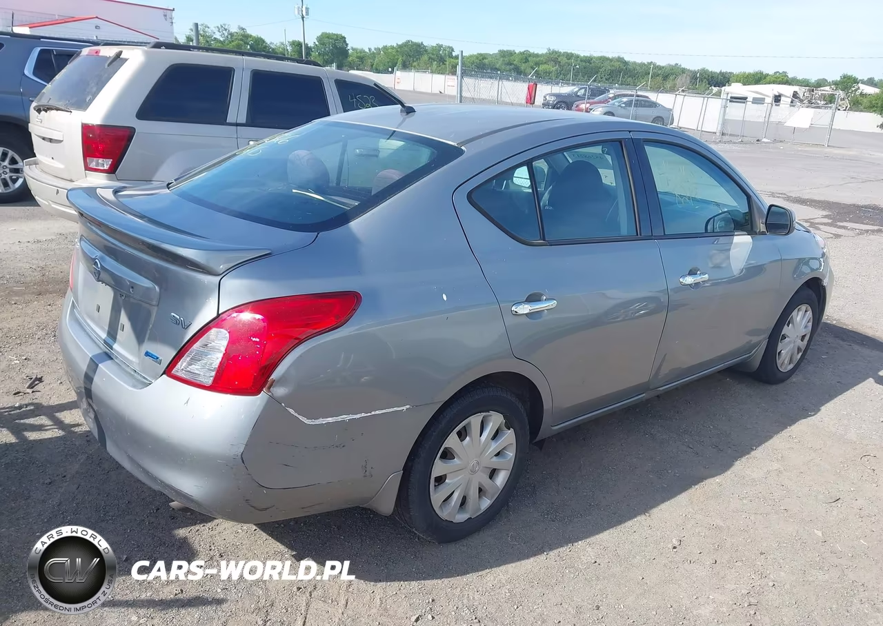 2014 Nissan Versa 1.6 Sv VIN:3N1CN7AP8EL867677 - 4