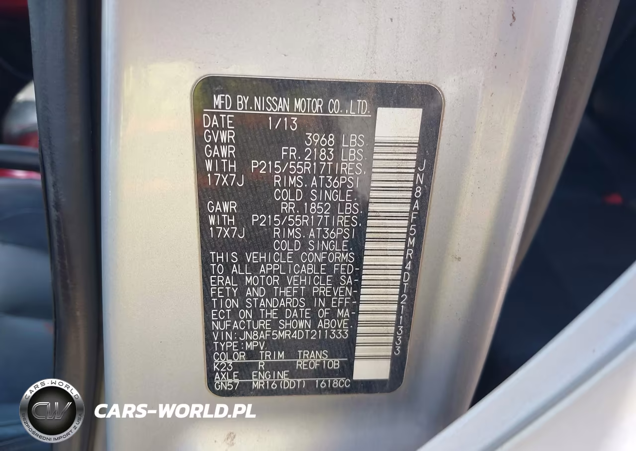 2013 Nissan Juke Sl VIN:JN8AF5MR4DT211333 - 9