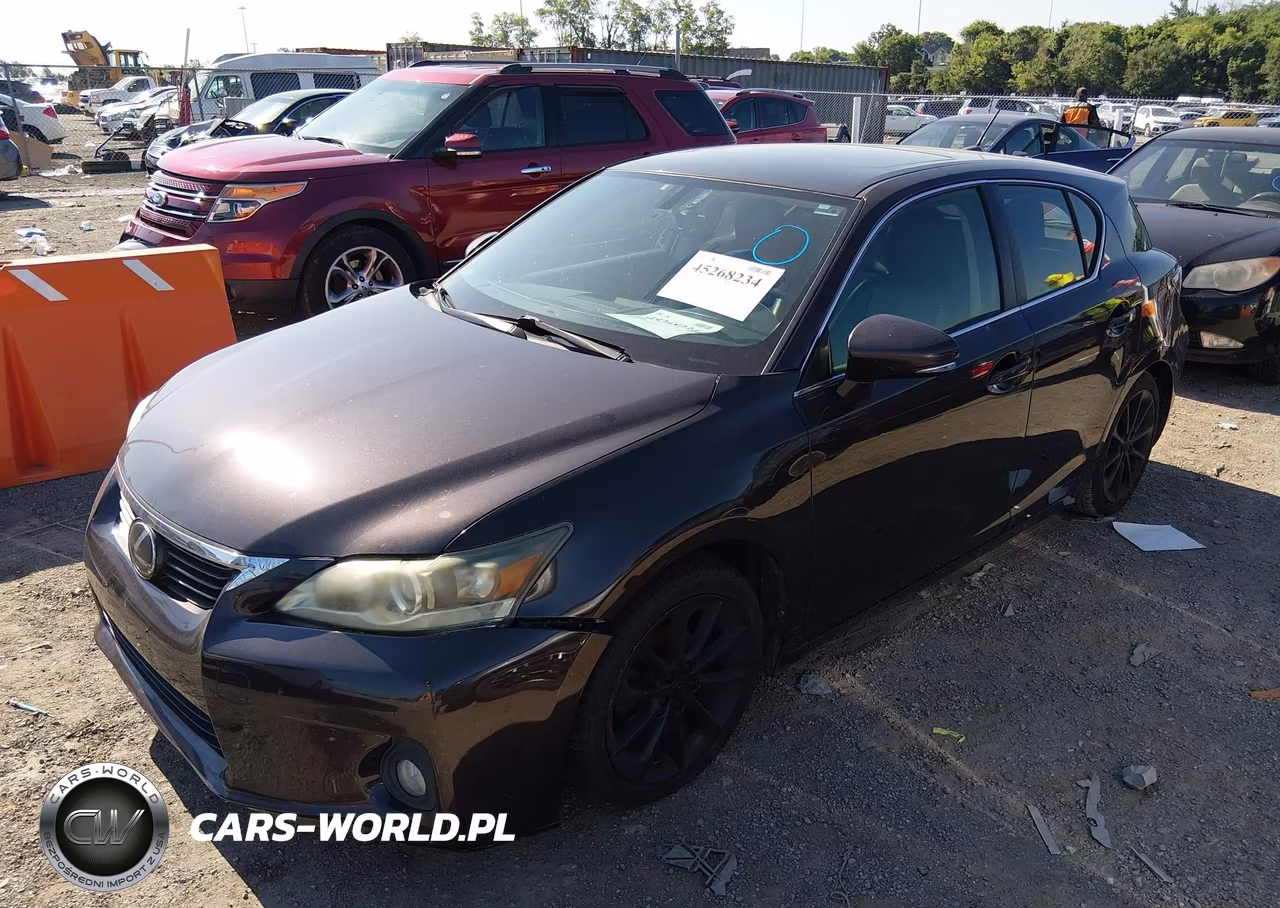 2012 Lexus Ct 200H Premium VIN:JTHKD5BH3C2055921 - 2