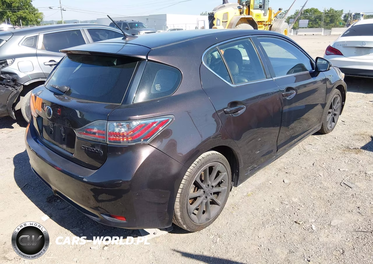 2012 Lexus Ct 200H Premium VIN:JTHKD5BH3C2055921 - 4