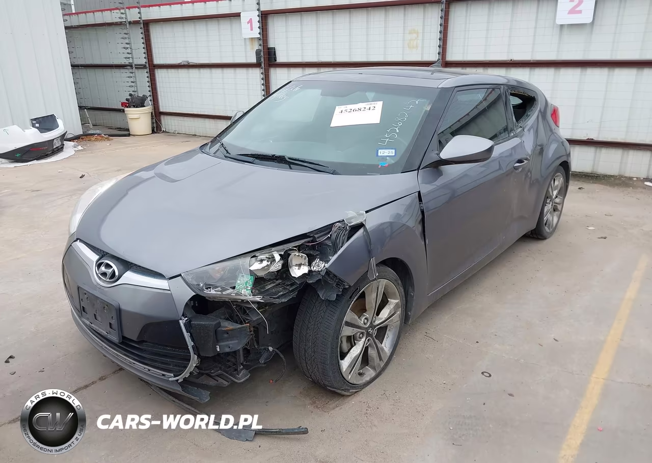 2016 Hyundai Veloster VIN:KMHTC6AD6GU288758 - 2