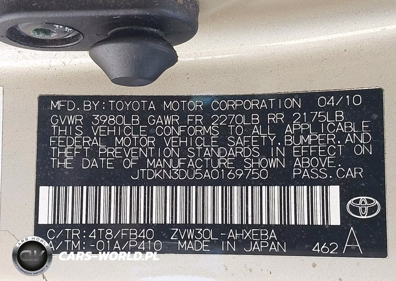 2010 Toyota Prius Ii VIN:JTDKN3DU5A0169750 - 9