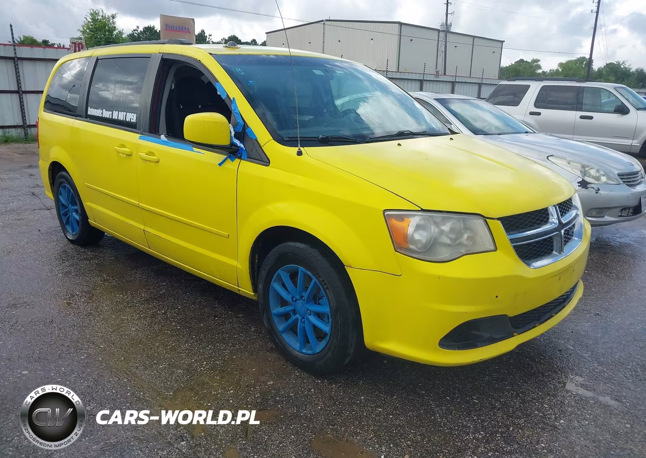 2014 Dodge Grand Caravan Sxt – zdjęcie 1 z 14
