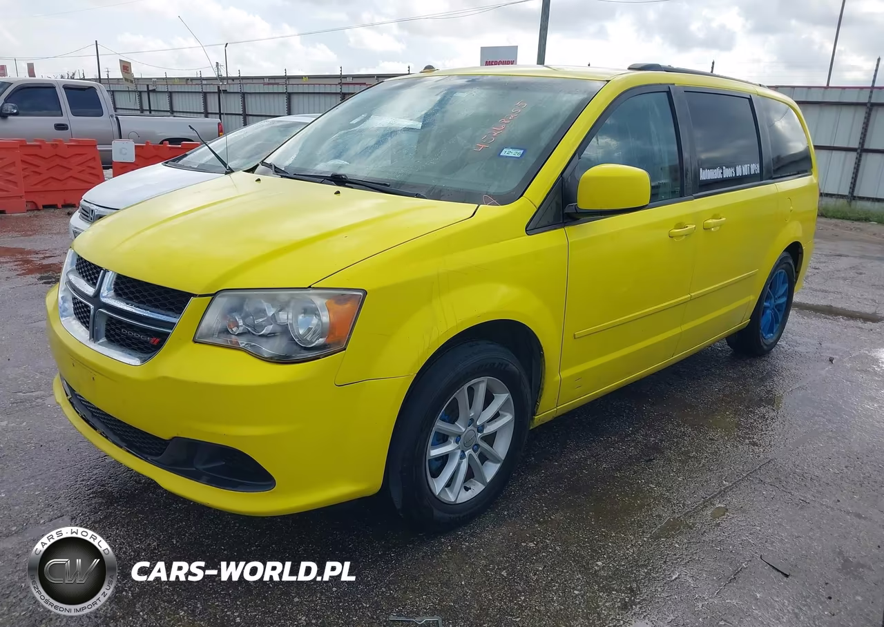 2014 Dodge Grand Caravan Sxt VIN:2C4RDGCG7ER128536 - 2