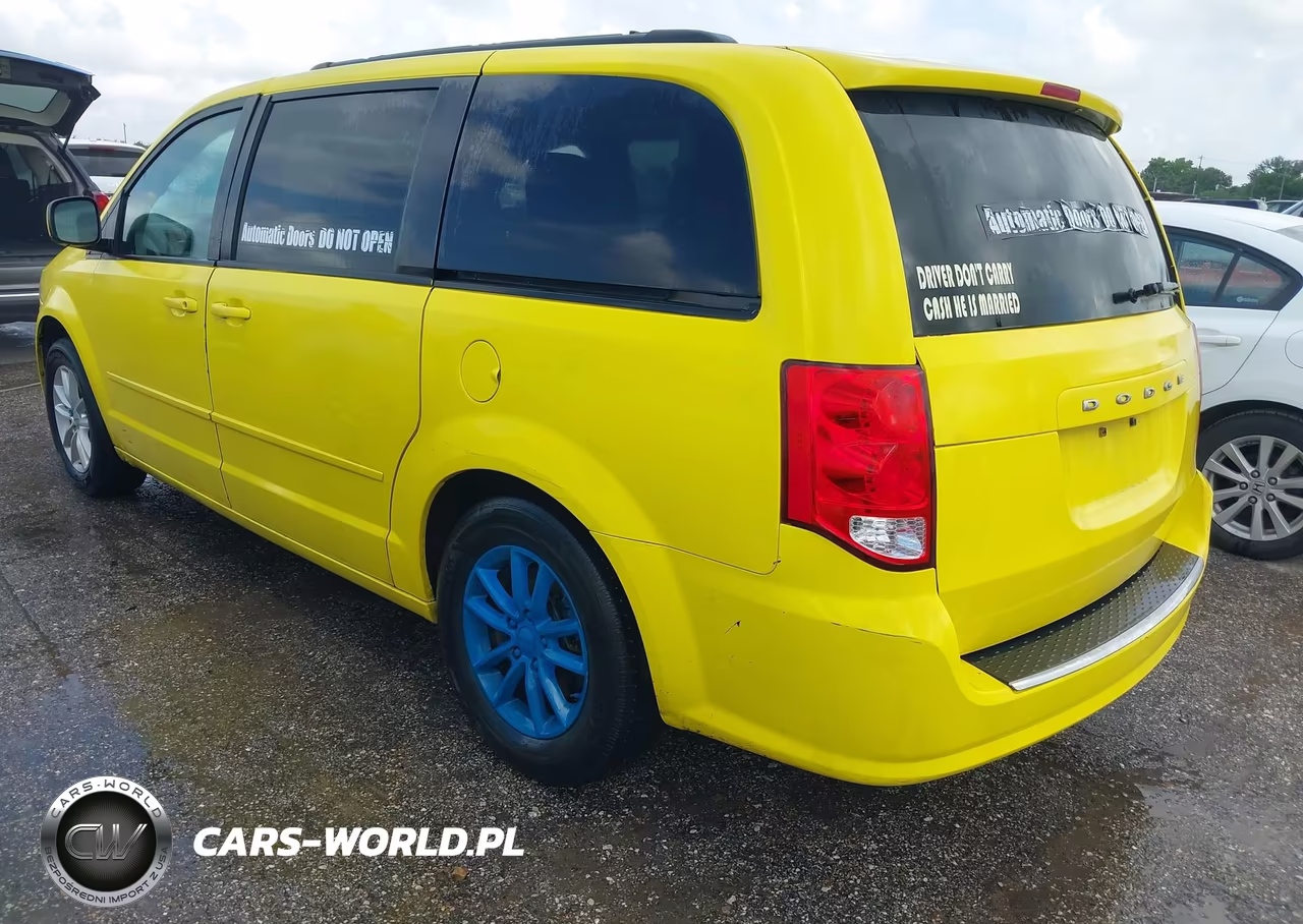 2014 Dodge Grand Caravan Sxt VIN:2C4RDGCG7ER128536 - 3