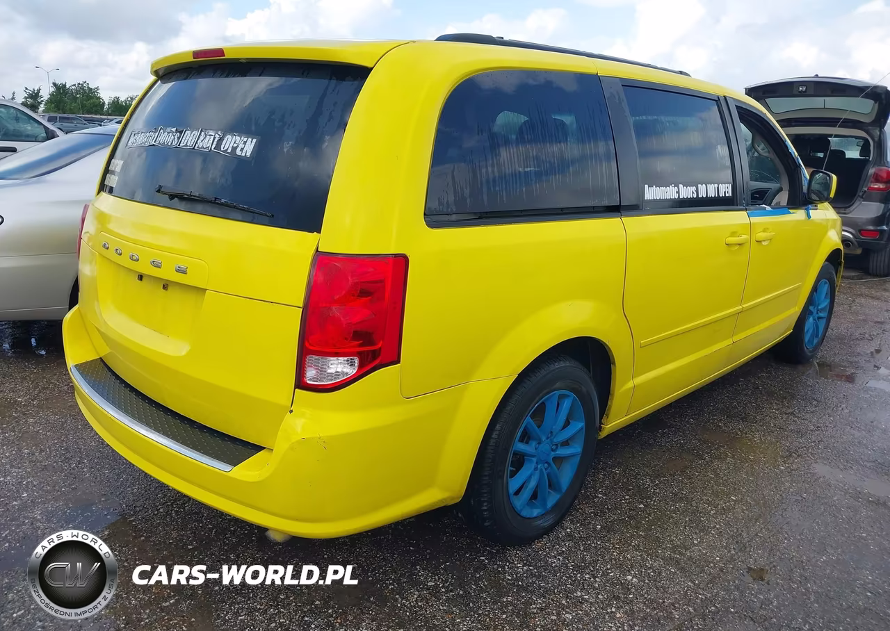 2014 Dodge Grand Caravan Sxt VIN:2C4RDGCG7ER128536 - 4