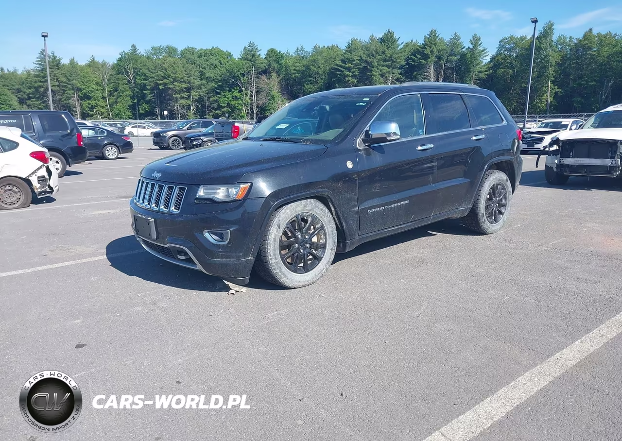 2014 Jeep Grand Cherokee Overland VIN:1C4RJFCT4EC211916 - 2