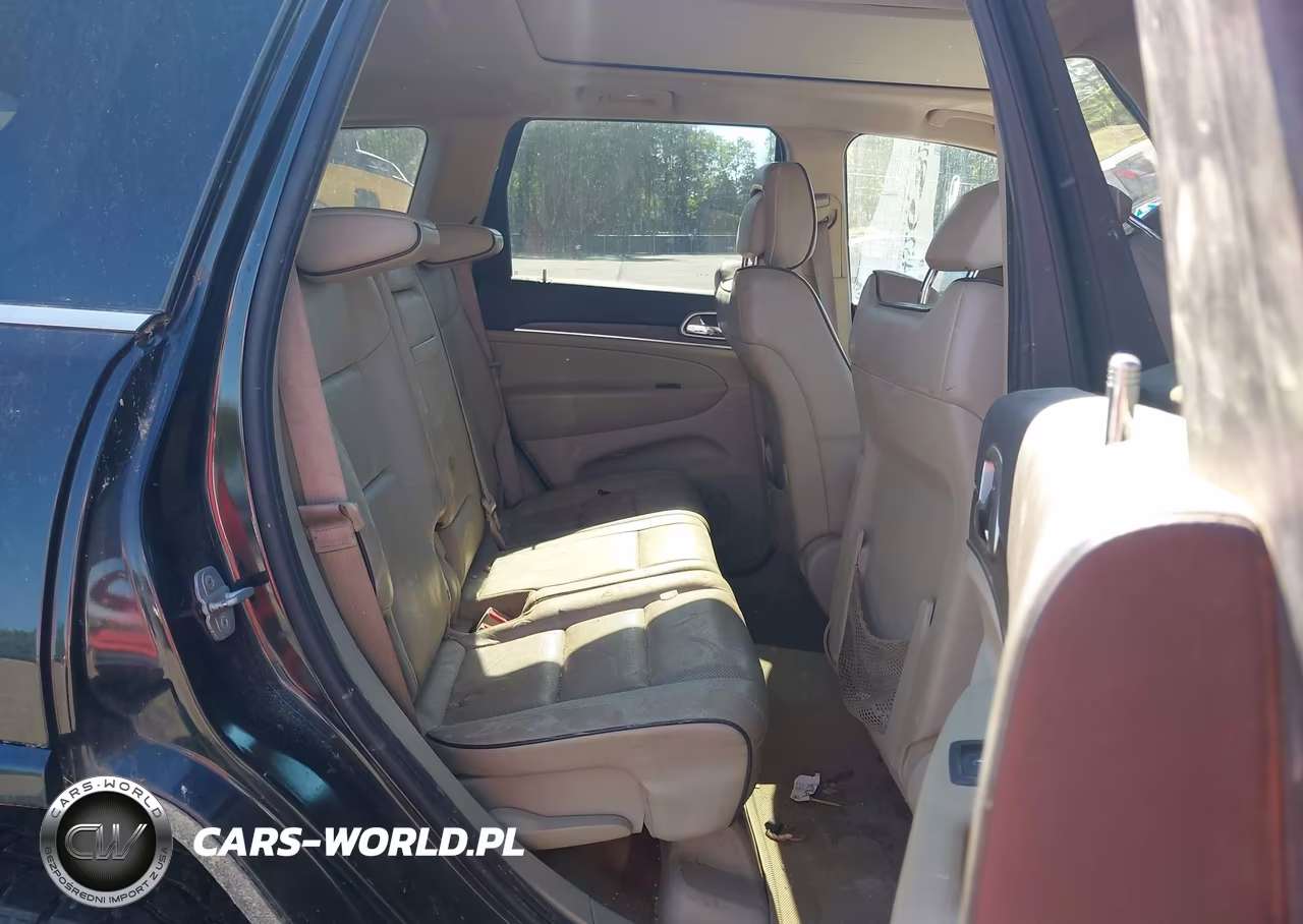 2014 Jeep Grand Cherokee Overland VIN:1C4RJFCT4EC211916 - 8