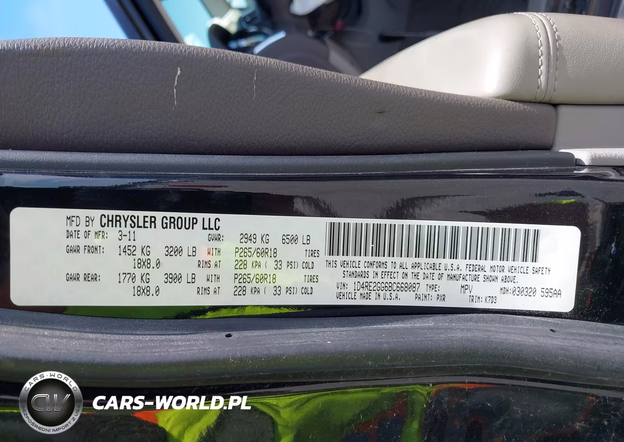 2011 Dodge Durango Express VIN:1D4RE2GG6BC668087 - 9