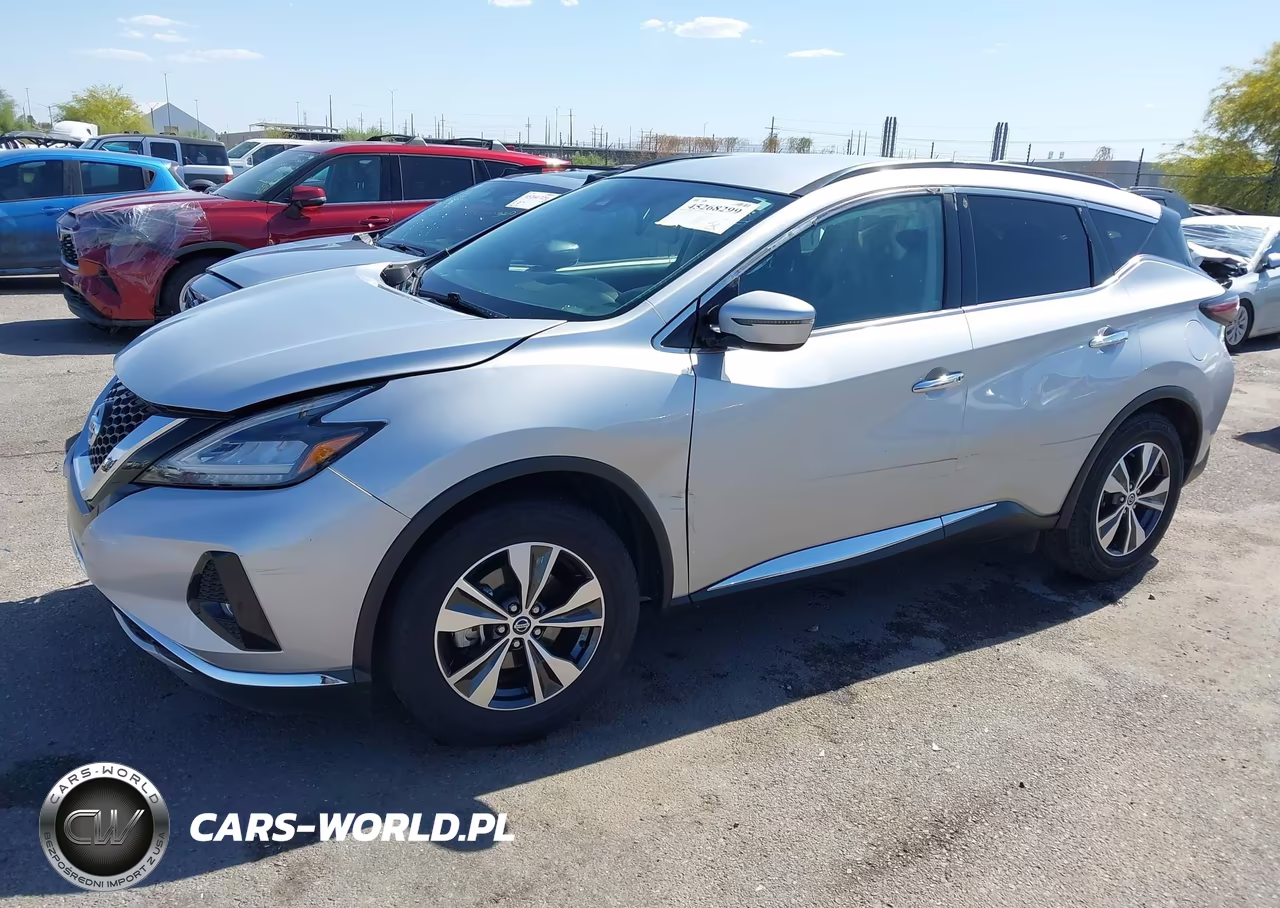 2021 Nissan Murano Sv Fwd VIN:5N1AZ2BJ8MC129020 - 2