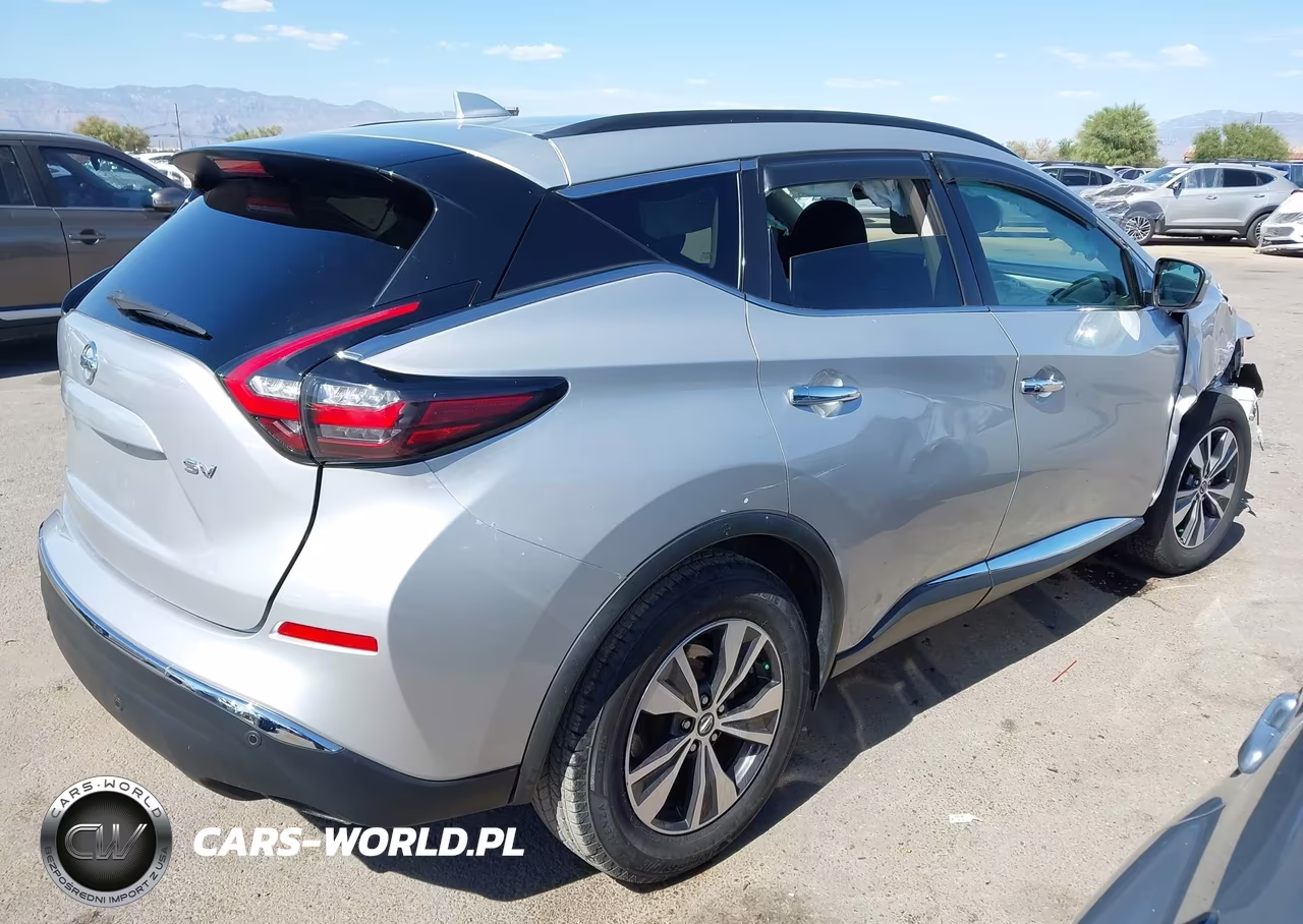 2021 Nissan Murano Sv Fwd VIN:5N1AZ2BJ8MC129020 - 4