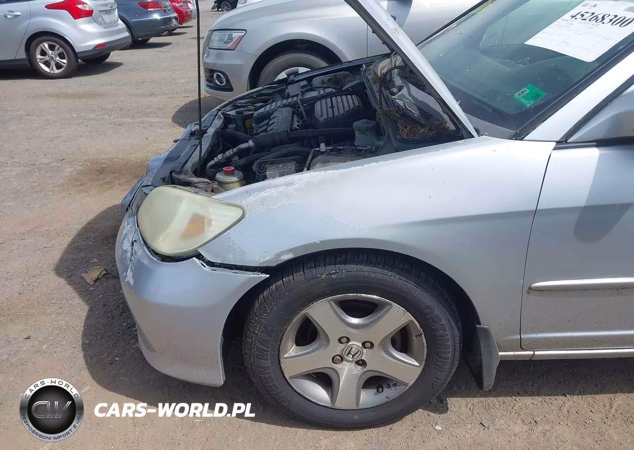 2005 Honda Civic Ex VIN:2HGES26725H509995 - 6