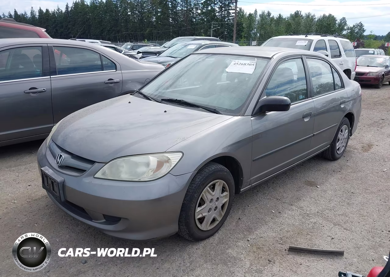 2005 Honda Civic Vp VIN:2HGES16355H549379 - 2