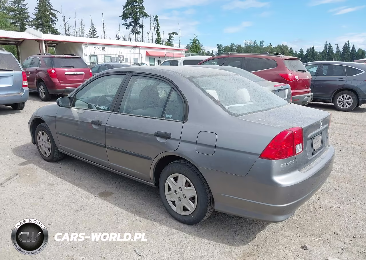 2005 Honda Civic Vp VIN:2HGES16355H549379 - 3