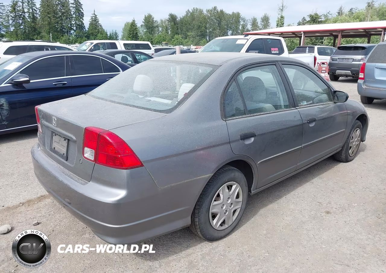 2005 Honda Civic Vp VIN:2HGES16355H549379 - 4