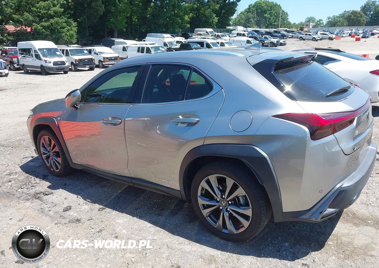 2021 Lexus Ux 250H F Sport VIN:JTHR9JBH2M2048520 - 3