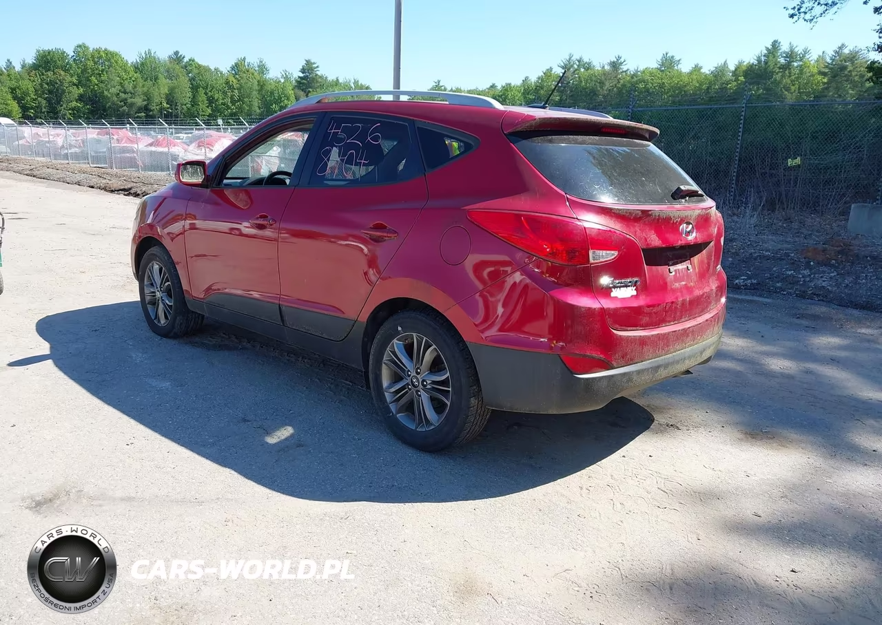 2014 Hyundai Tucson Se VIN:KM8JUCAG3EU924045 - 3