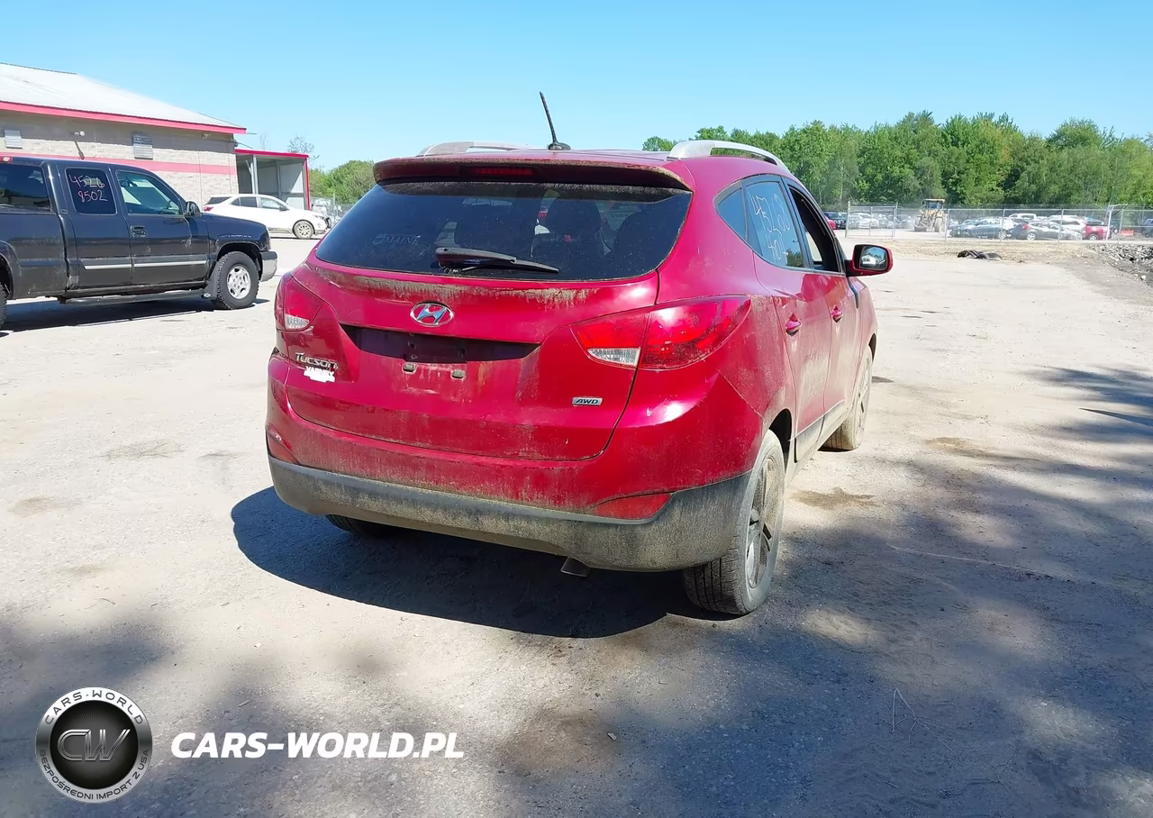 2014 Hyundai Tucson Se VIN:KM8JUCAG3EU924045 - 4