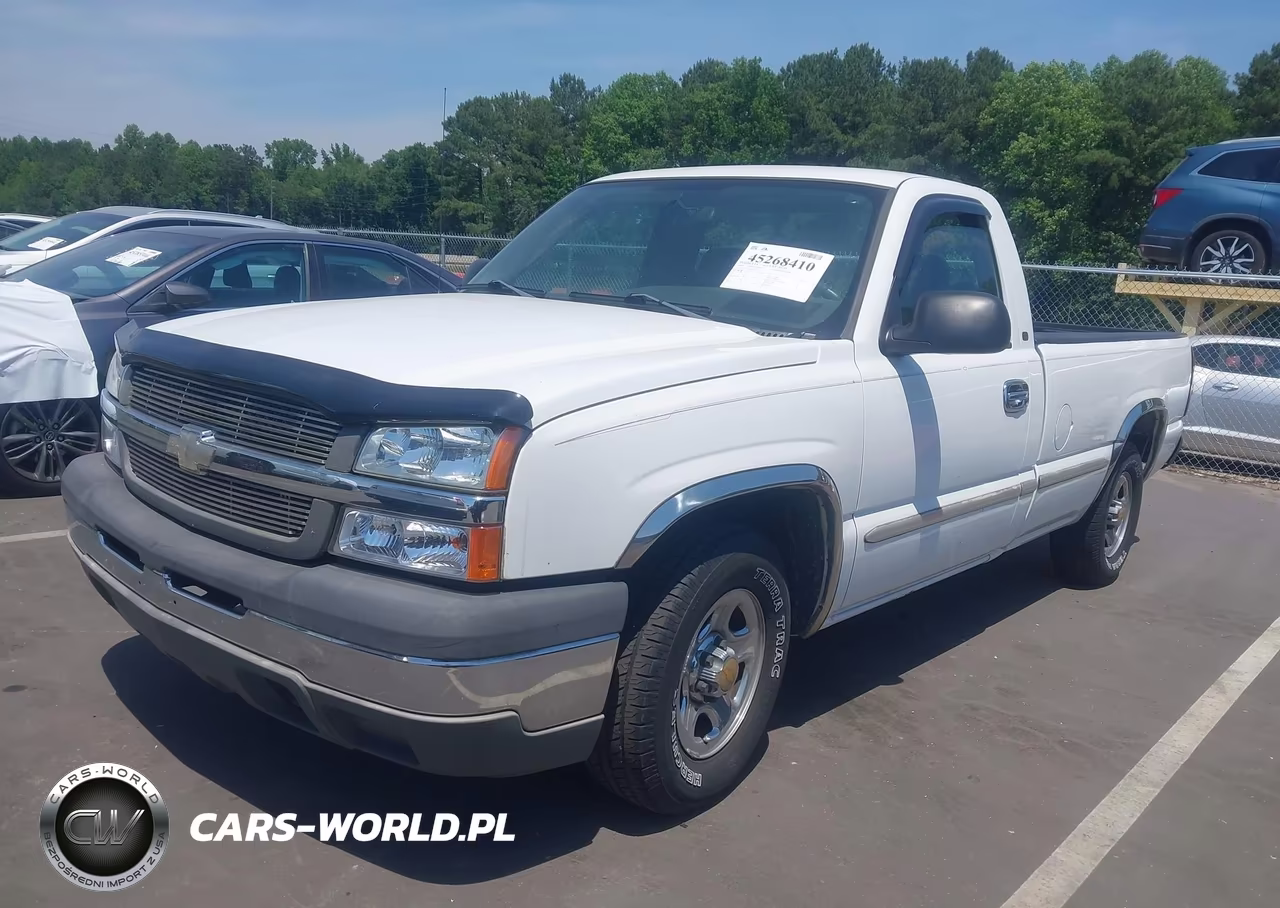 2004 Chevrolet Silverado 1500 Work Truck VIN:1GCEC14X24Z347843 - 2
