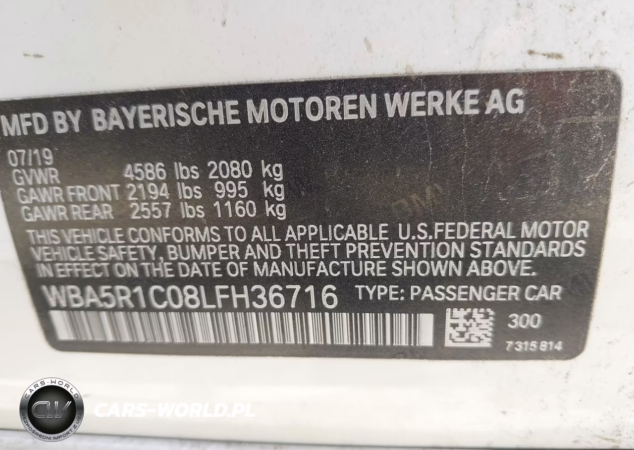 2020 BMW 330I VIN:WBA5R1C08LFH36716 - 9