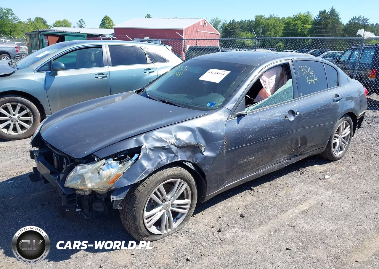 2010 Infiniti G37X VIN:JN1CV6ARXAM453893 - 2