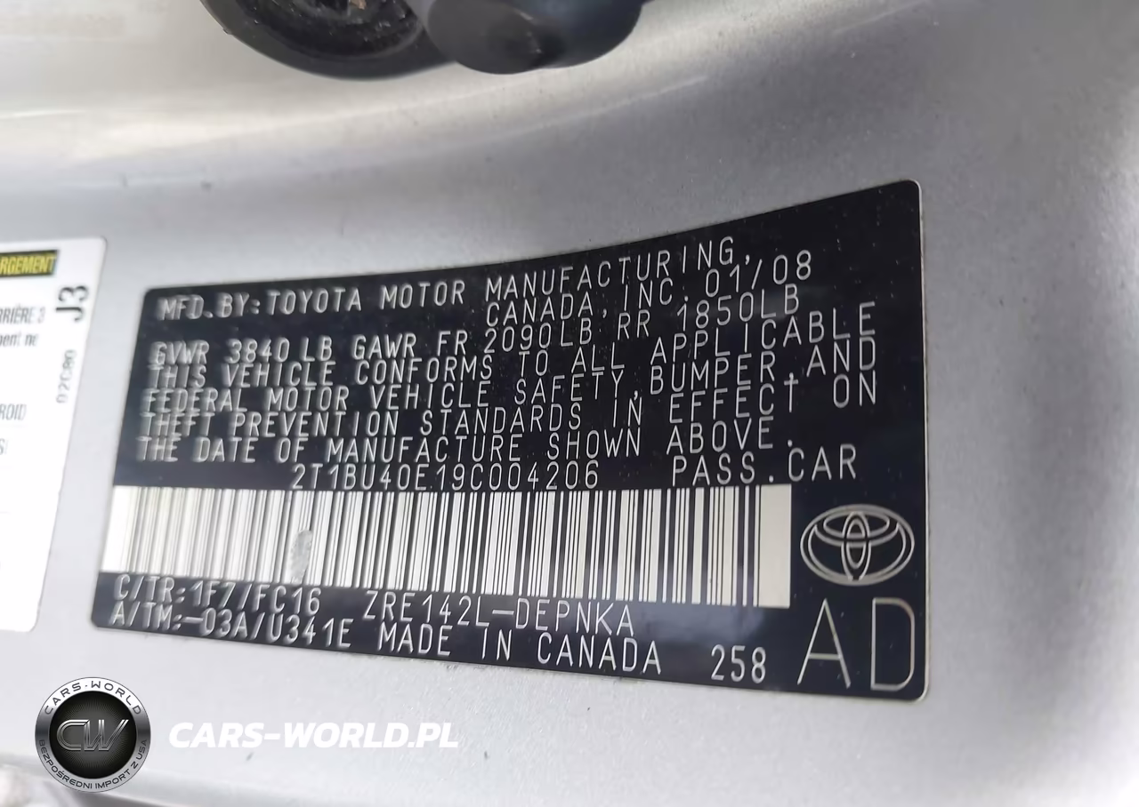 2009 Toyota Corolla Xle VIN:2T1BU40E19C004206 - 9