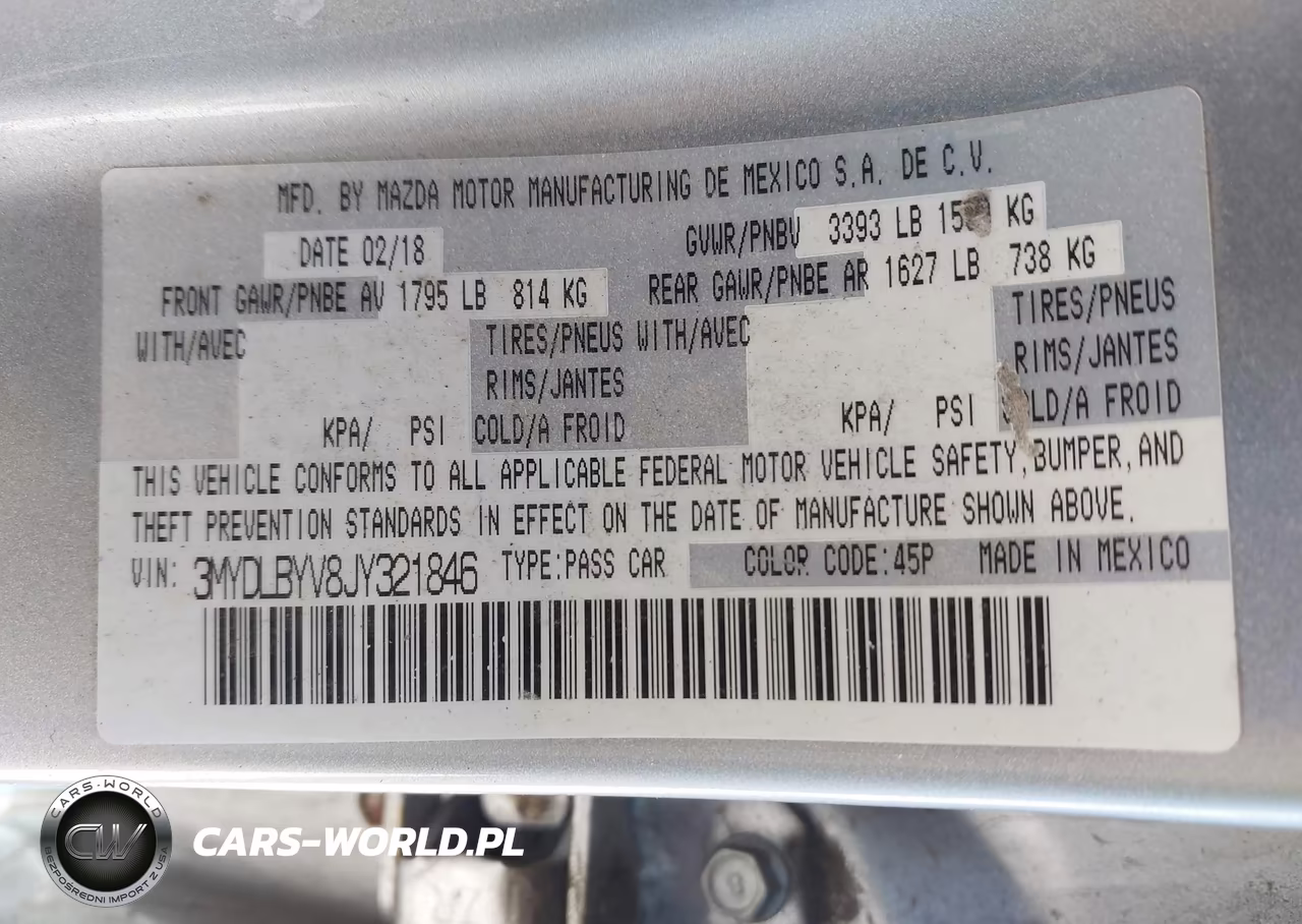 2018 Toyota Yaris Ia VIN:3MYDLBYV8JY321846 - 9